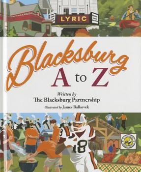 Hardcover Blacksburg A to Z Book