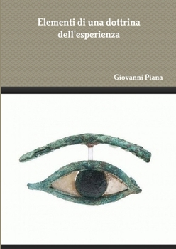 Paperback Elementi di una dottrina dell'esperienza [Italian] Book