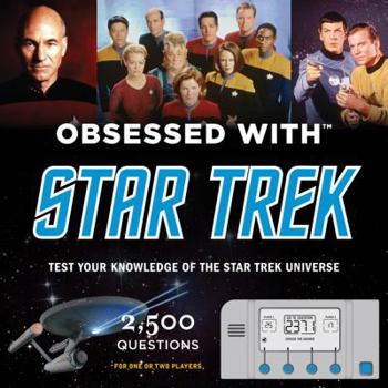 Hardcover Obsessed with Star Trek: Test Your Knowledge of the Star Trek Universe Book