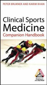 Paperback Clinical Sports Medicine Companion Handbook Book