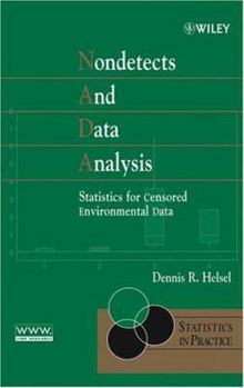 Hardcover Nondetects and Data Analysis: Statistics for Censored Environmental Data Book