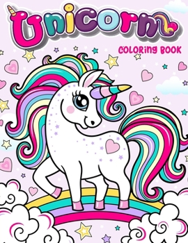 Paperback Unicorn Coloring Book: Big Unicorns Activity Coloring Book for Girls, Kids, Toddlers Bonus Mazes Puzzle Ages 4-8 Perfect Gifts Book