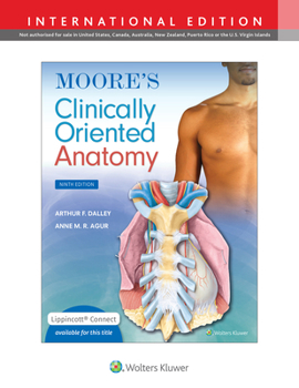 Paperback Moore's Clinically Oriented Anatomy Book