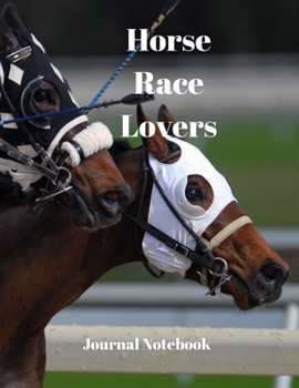 Horse Race Lovers Journal Notebook: A4 Size with 200 Pages for recording your special events or thoughts. Ideal Gift.  Includes Index Pages, Password ... 2020-2025 both with a Facing Pages for Notes