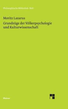 Hardcover Grundzüge der Völkerpsychologie und Kulturwissenschaft [German] Book