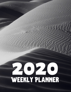 Paperback 2020 Weekly Planner: 52 Week Journal 8.5 x 11 inches for Women, Academic Organizer Monthly Calendar Scheduler Appointment Agenda Notebook P Book