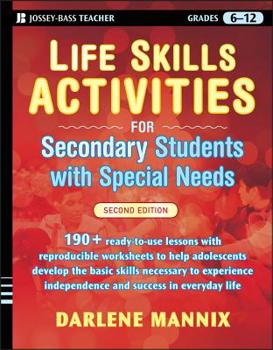 Paperback Life Skills Activities for Secondary Students with Special Needs Book