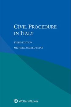 Paperback Civil Procedure in Italy Book