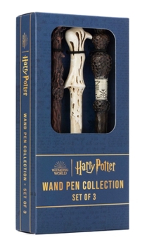 Loose Leaf Harry Potter Wand Pen Collection (Set of 3) Book