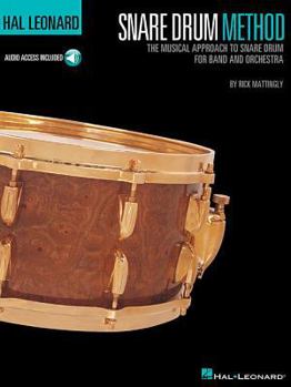 Paperback Hal Leonard Snare Drum Method Book/Online Audio Book
