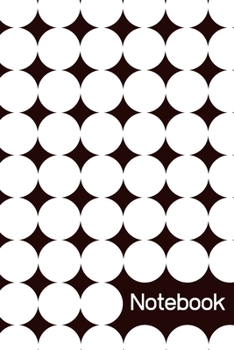 Paperback Notebook (6x9inch with 108-blank pages): Polka Dot Notebook for Polka Dot Lovers; Dotty Notebook; Pattern Notebook; 6x9inch Notebook with 108-wide lin Book