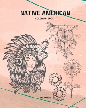 Paperback Native American Coloring Book