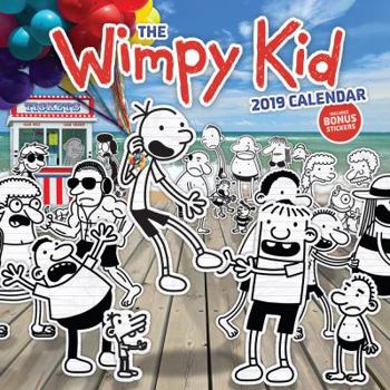 Calendar The Wimpy Kid 2019 Wall Calendar Book