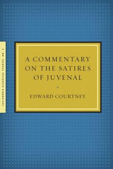 Paperback A Commentary on the Satires of Juvenal Book