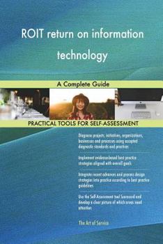 Paperback ROIT return on information technology A Complete Guide Book