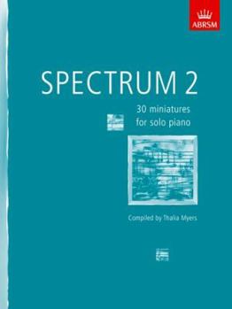 Hardcover Spectrum 2: 30 Miniatures for Solo Piano Book
