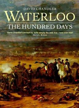 Paperback Waterloo: The Hundred Days Book