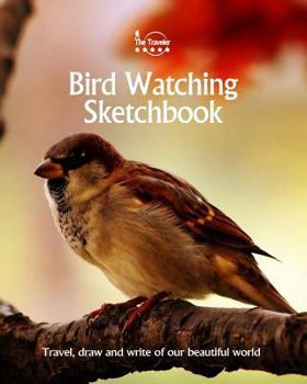 Paperback Bird Watching Sketchbook Book
