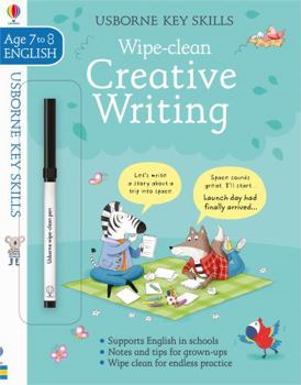 Paperback Wipe-Clean Creative Writing 7-8 (Key Skills) Book