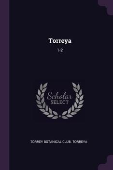 Paperback Torreya: 1-2 Book