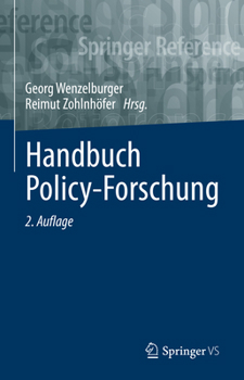 Hardcover Handbuch Policy-Forschung [German] Book