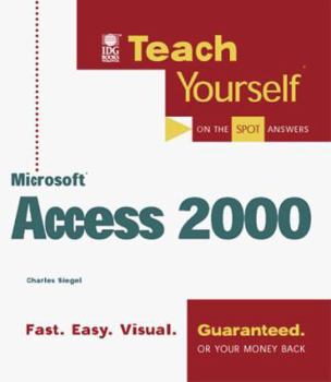 Paperback Teach Yourself Microsoft Access 2000 Book