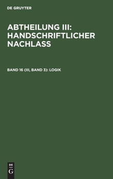 Hardcover Logik [German] Book