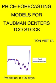 Paperback Price-Forecasting Models for Taubman Centers TCO Stock Book