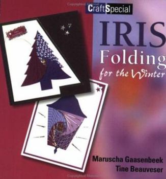 Paperback Iris Folding For Winter Book