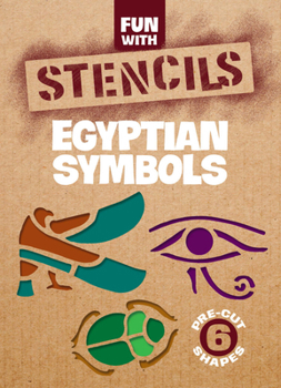 Paperback Fun with Egyptian Symbols Stencils Book