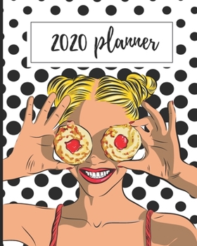 Paperback 2020 Planner: 2020 Weekly And Monthly, January To December Agenda, Organizer, Diary Book