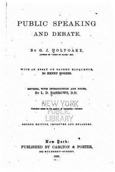 Paperback Public Speaking and Debate Book