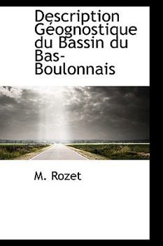 Paperback Description G Ognostique Du Bassin Du Bas-Boulonnais Book