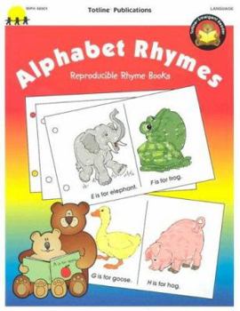 Paperback Alphabet Rhymes Book