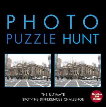 Paperback Photo Puzzle Hunt: The Ultimate Spot-The-Differences Challenge Book