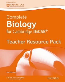 Paperback Complete Biology for Cambridge Igcserg: Teacher's Resource Pack Book