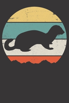 Notebook: Ferret College Ruled 6x9 120 Pages