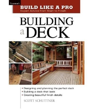 Paperback Building a Deck Book