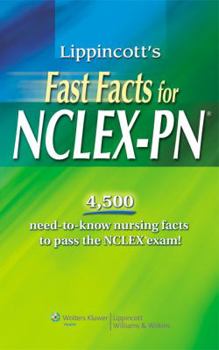 Paperback Lippincott's Fast Facts for NCLEX-PN Book