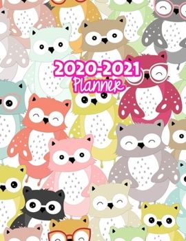 2020-2021 Planner: Two Year Calendar Organizer and Goal Journal | January 2020 - December 2021 Daily, Weekly and Monthly Planner Book with Back Sticker Expression Wall for 2 Years | Design Code 819905