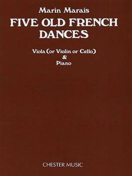 Paperback Five Old French Dances Book