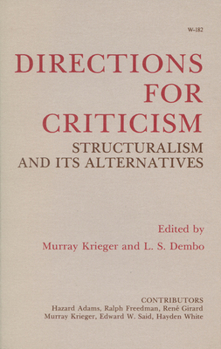 Paperback Directions for Criticism Book