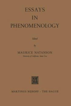 Paperback Essays in Phenomenology Book