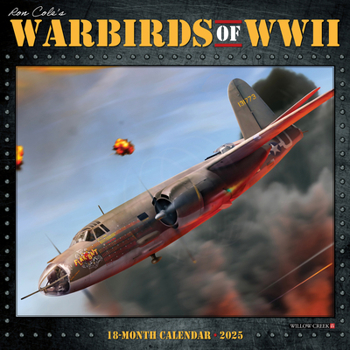 Calendar Warbirds of WWII 2025 12 X 12 Wall Calendar Book