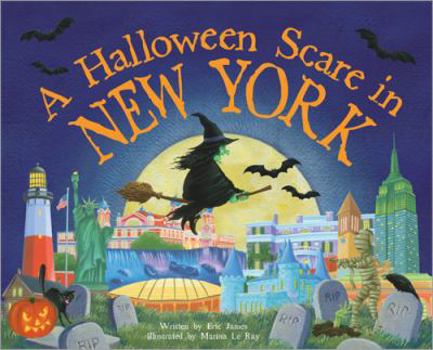 Hardcover A Halloween Scare in New York: Prepare If You Dare Book