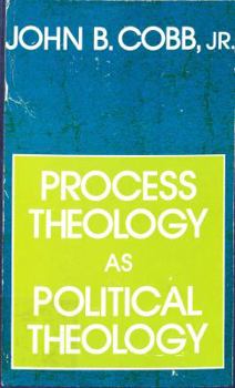 Paperback Process Theology as Political Book