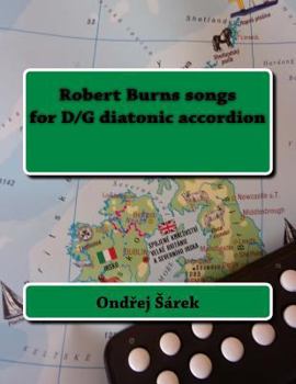 Paperback Robert Burns songs for D/G diatonic accordion Book