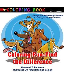 Paperback Find The Difference Coloring Book