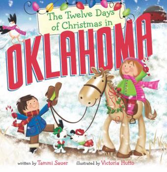 Hardcover The Twelve Days of Christmas in Oklahoma Book