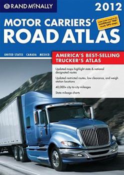 Spiral-bound Rand McNally Motor Carries Road Atlas Book